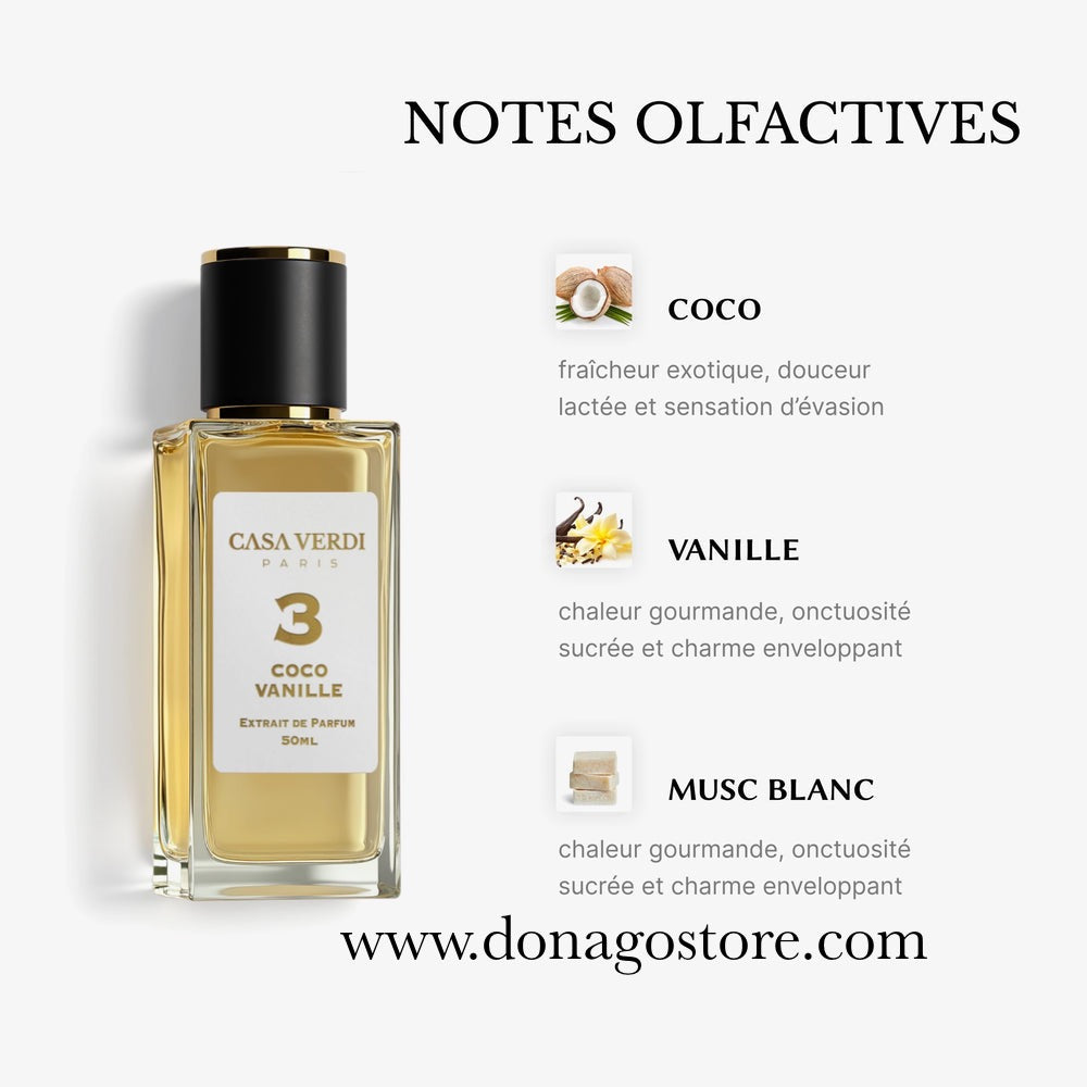 COCO VANILLE, CASA VERDI, EAU DE PARFUM 50ML MIXTE