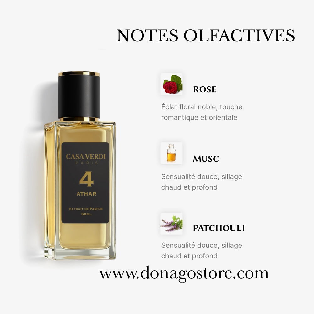 ATHAR, CASA VERDI, EAU DE PARFUMS MIXTE