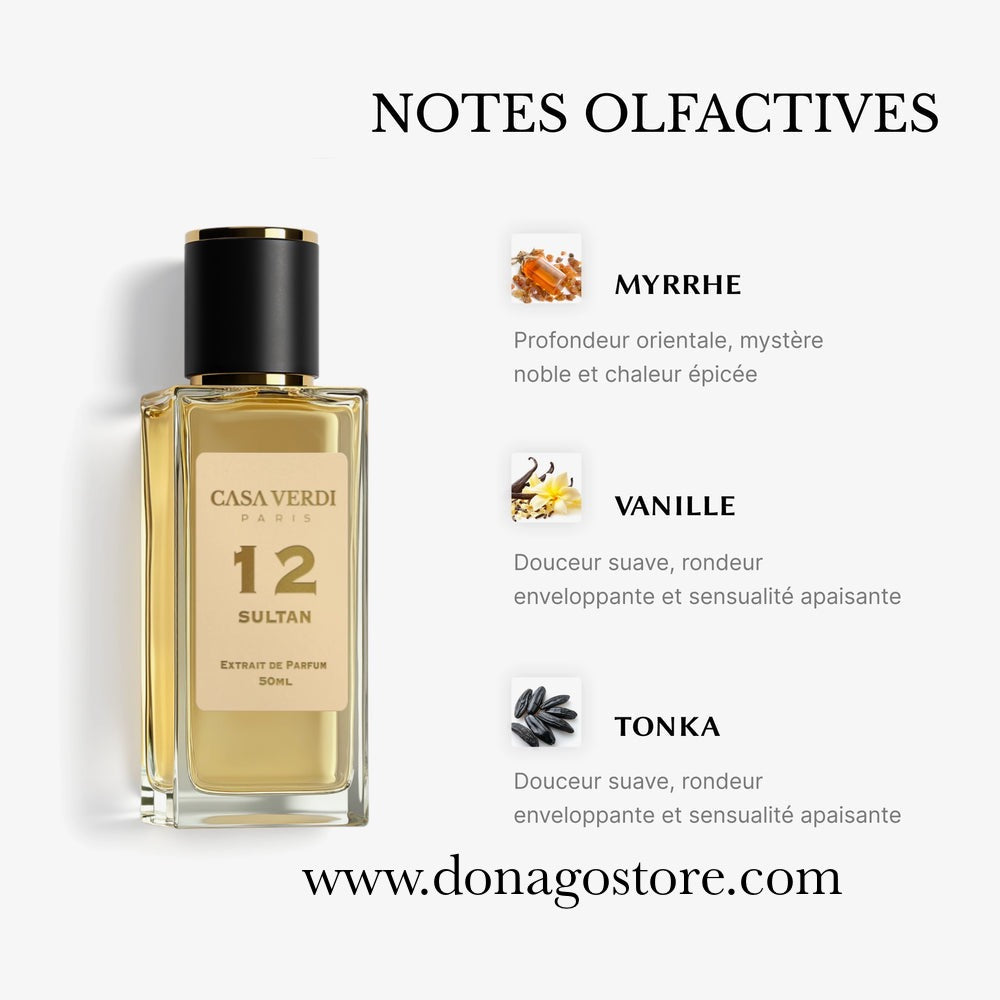 SULTAN, CASA VERDI, EAU DE PARFUM MIXTE