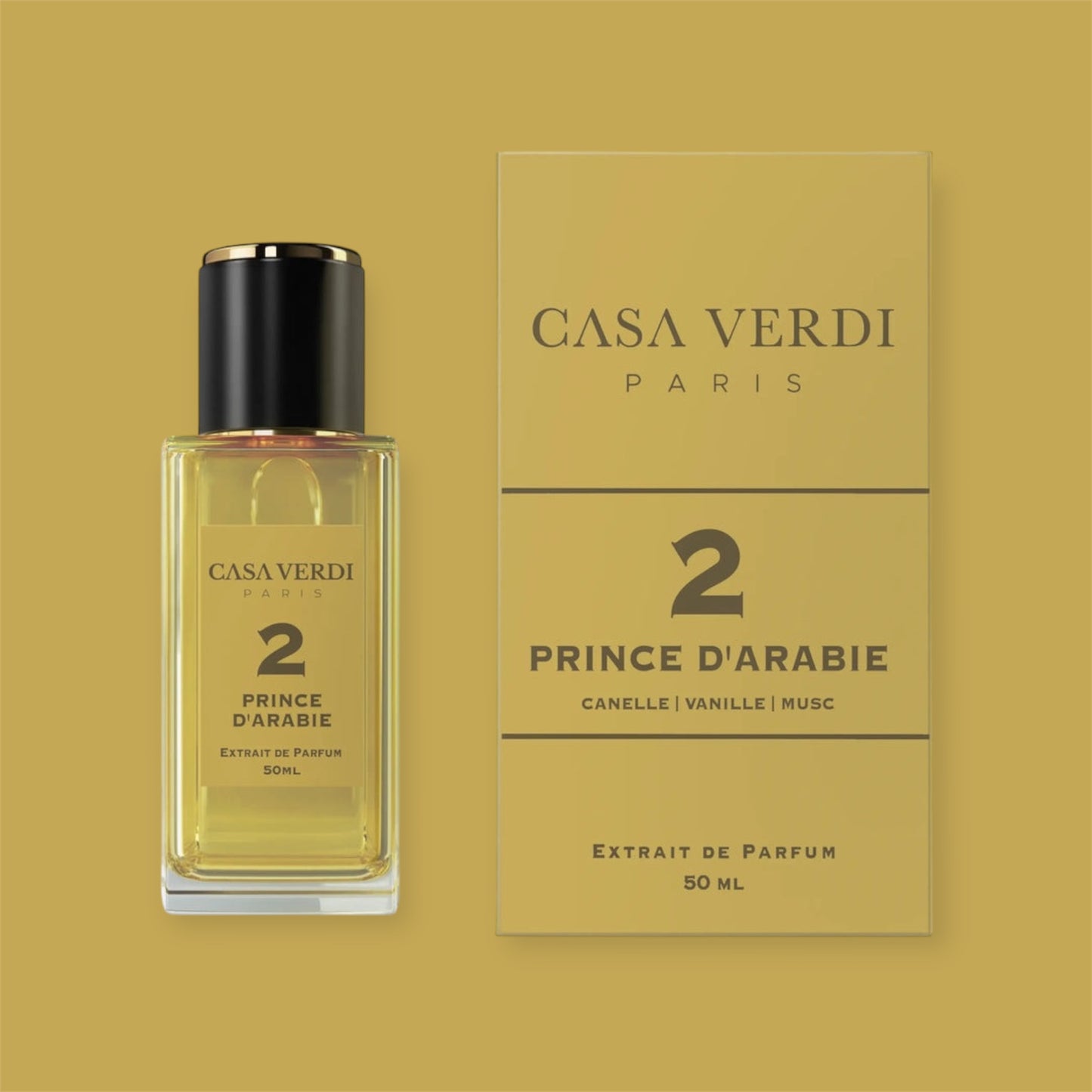PRINCE D'ARADIE, CASA VERDI, EAU DE PARFUM 50ML MIXTE