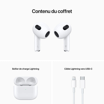 Apple AirPods 3 - Boîtier charge Lightning