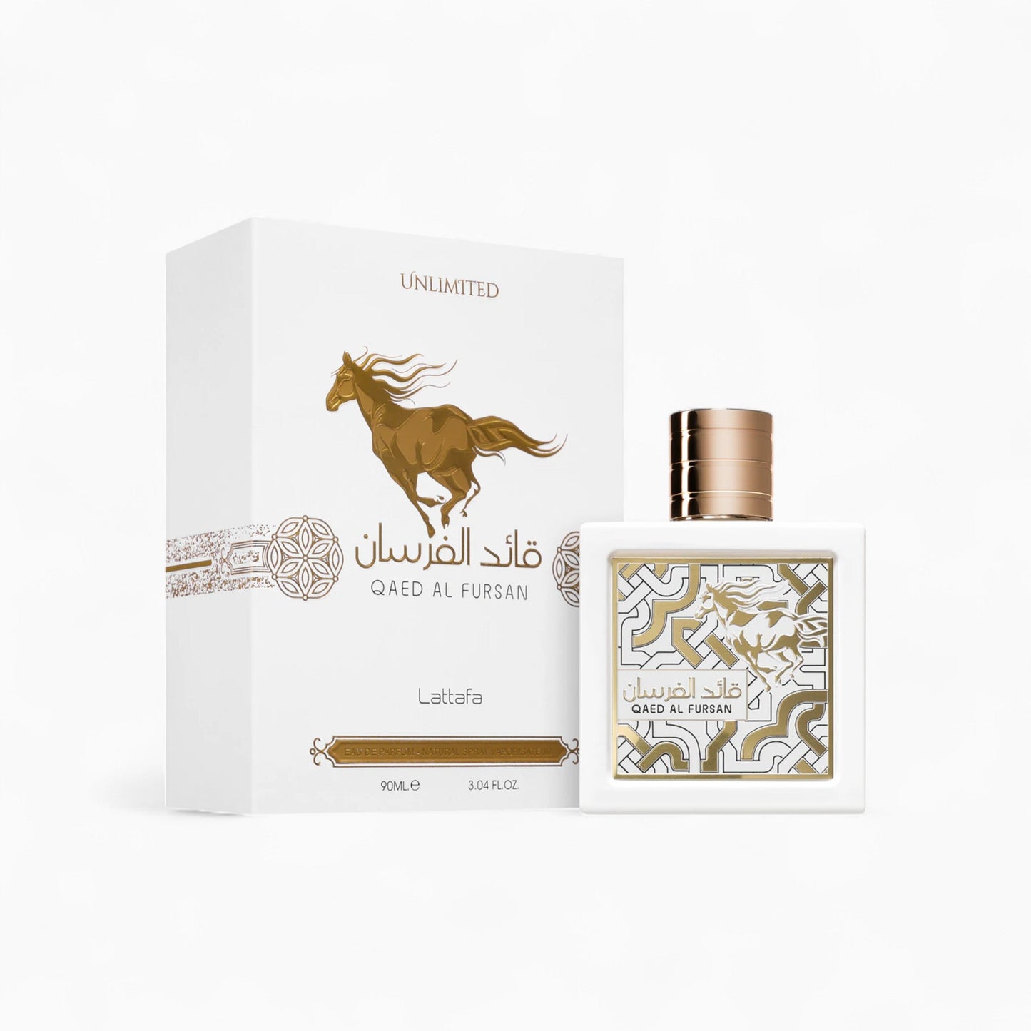 LATTAFA Qaed Al Fursan White eau de parfum mixte 90ml