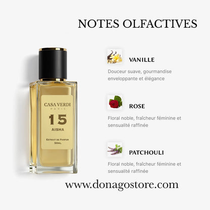 AISHA, CASA VERDI, EAU DE PARFUM 50ML MIXTE