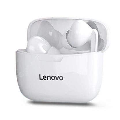 Lenovo XT90 casque sans fil BT écouteurs de sport intra-auriculaires étanche à la transpiration avec contrôle tactile blanc