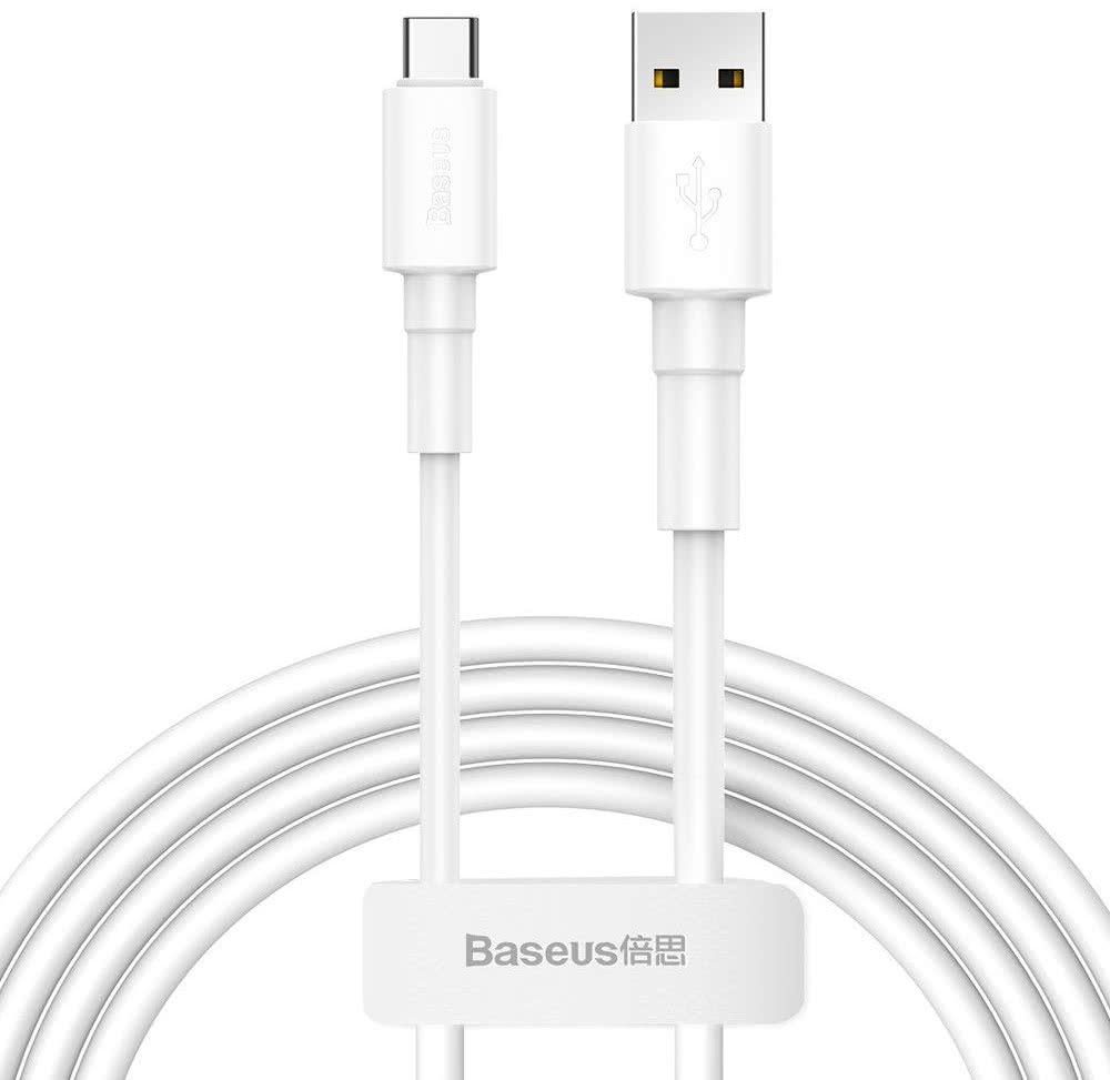 CÂBLE BASEUS USB-A VERS USB TYPE-C - SYNCHRONISER LA CHARGE BLANC