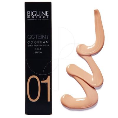 Biguine makeup - CC crème soin perfecteur de teint 8 en 1 - 01 Pêche - 30ml