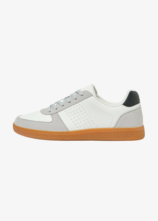 PULL&BEAR, baskets basses - white