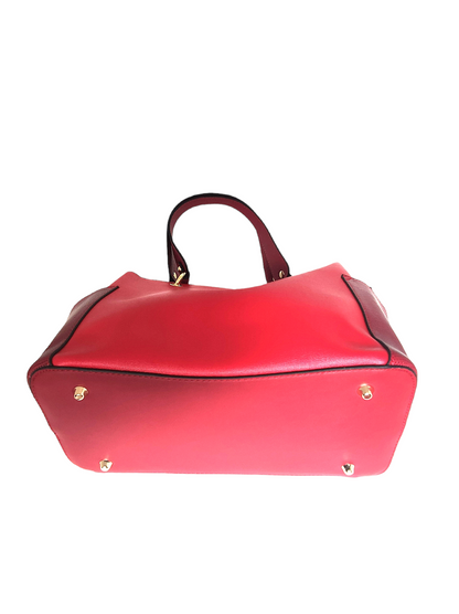 Sac à main Jacques Esterel en cuir rouge