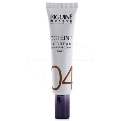 Biguine makeup - CC crème soin perfecteur de teint 8 en 1 - 04 Cannelle - 30ml