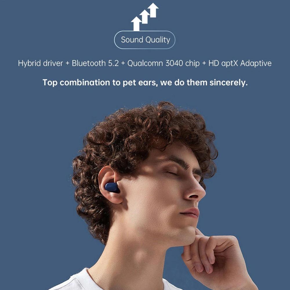 Xiaomi Redmi AirDots Pro 3 Bluetooth 5.2 APTX Casque sans fil adaptatif Niveau CD Mixte Qualité sonore Long temps de travail