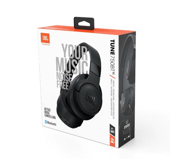 Casque Bluetooth JBL Tune 750BTNC Noir